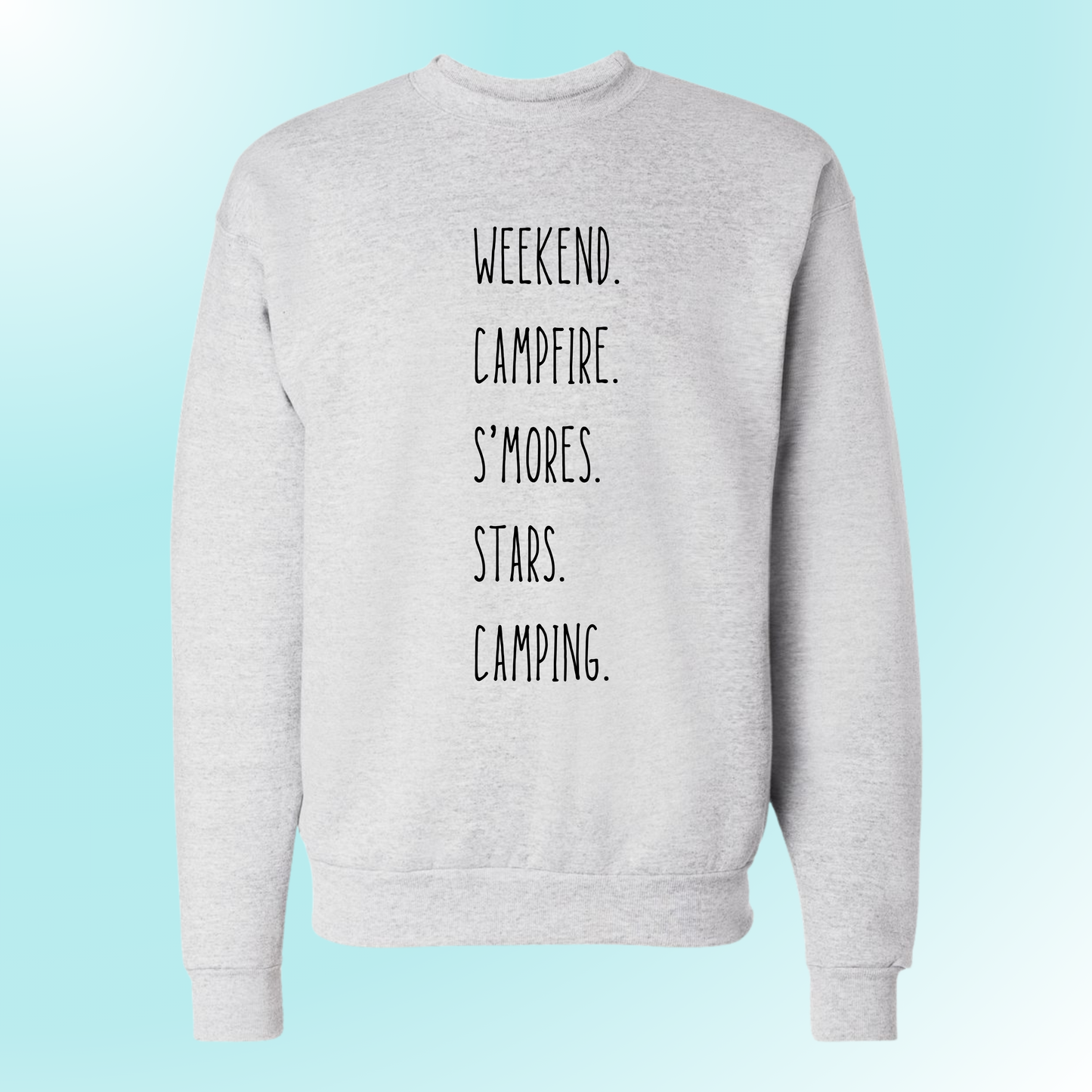 Camping Words - Crewneck