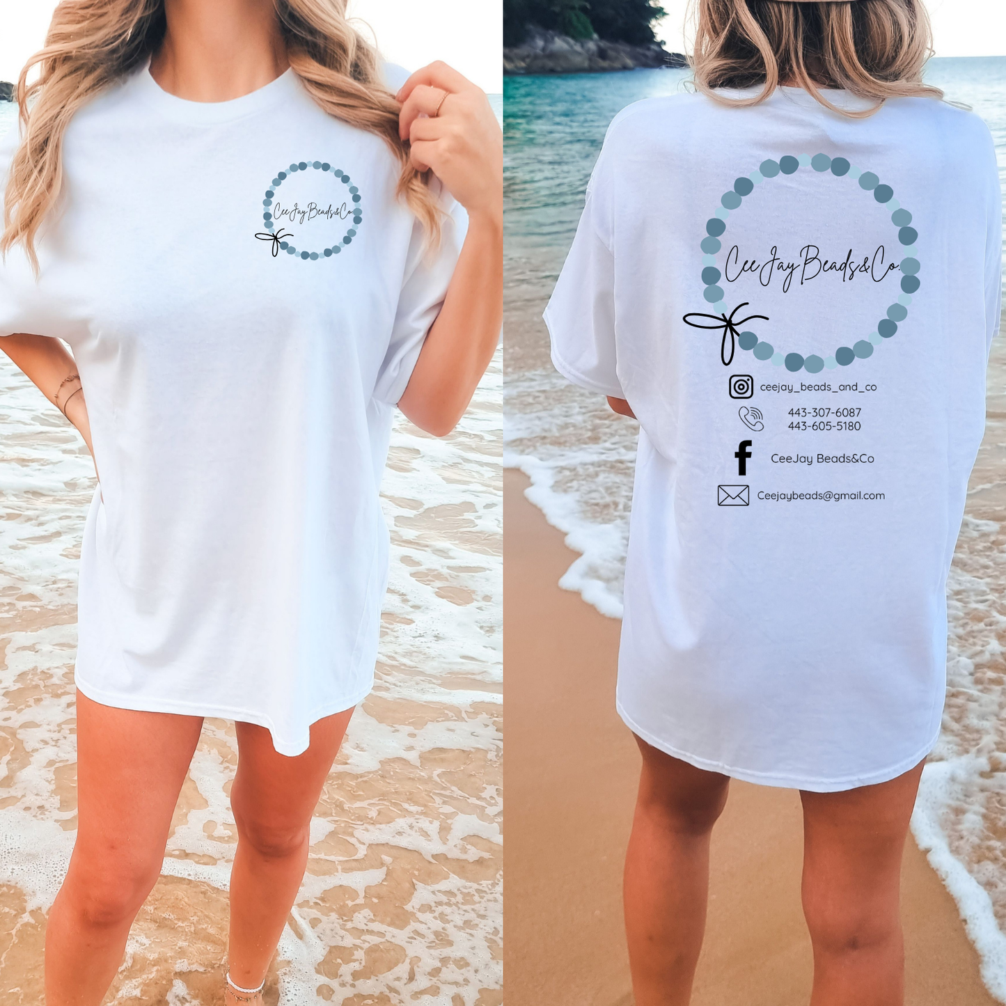 Cee Jay Beads & Co Logo Apparel