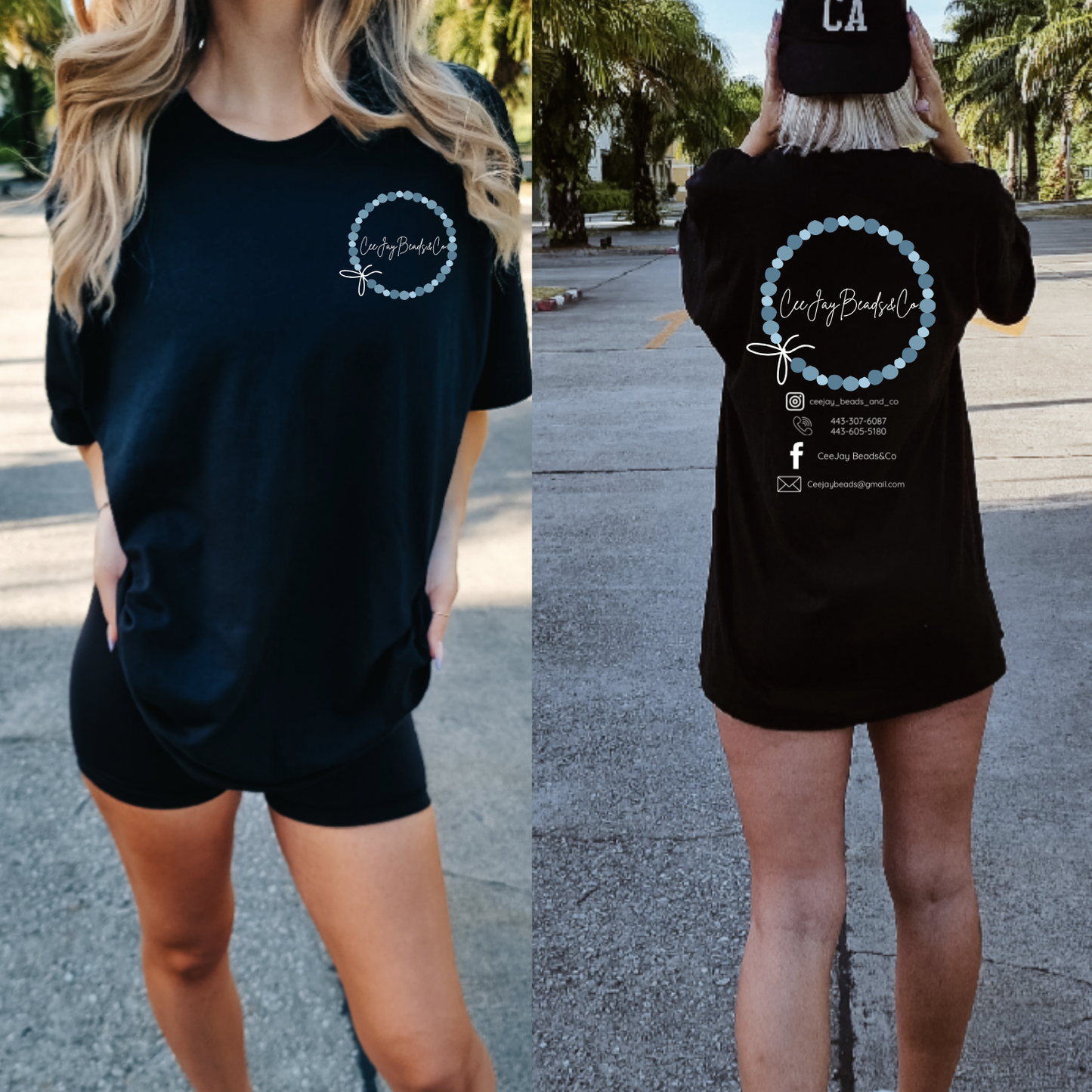 Cee Jay Beads & Co Logo Apparel