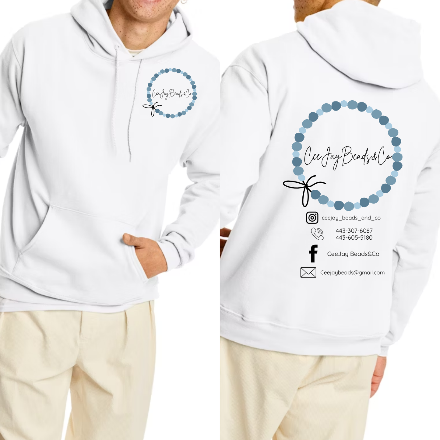 Cee Jay Beads & Co Logo Apparel