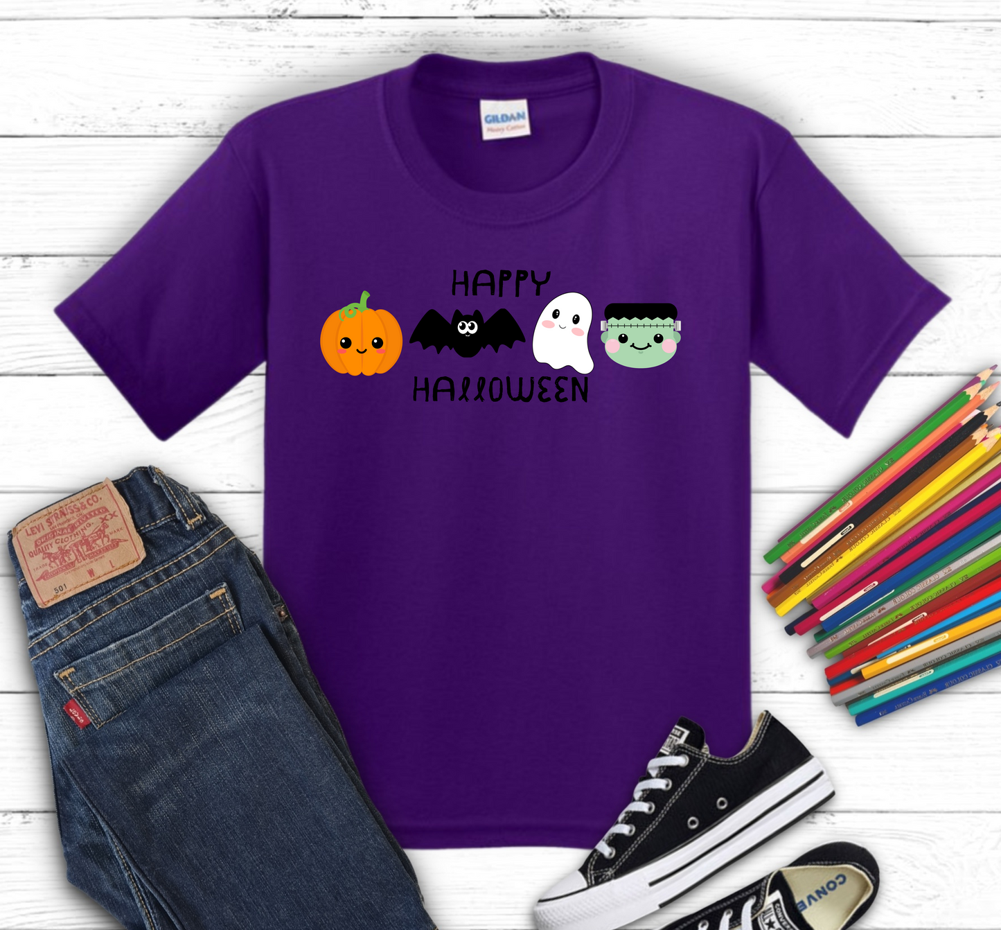 Happy Halloween Kids Shirt