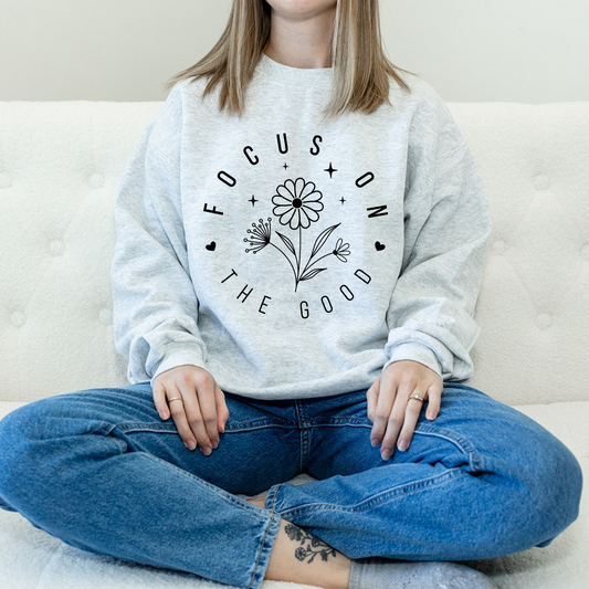 Focus on the Good - Crewneck