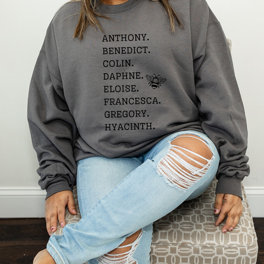 1800's Family Names - Crewneck