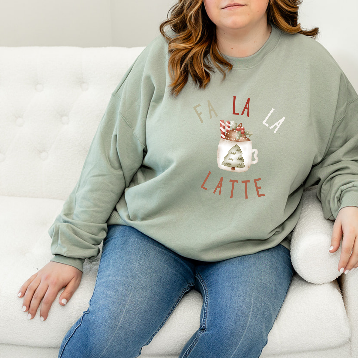 Fa La La Latte Crewneck