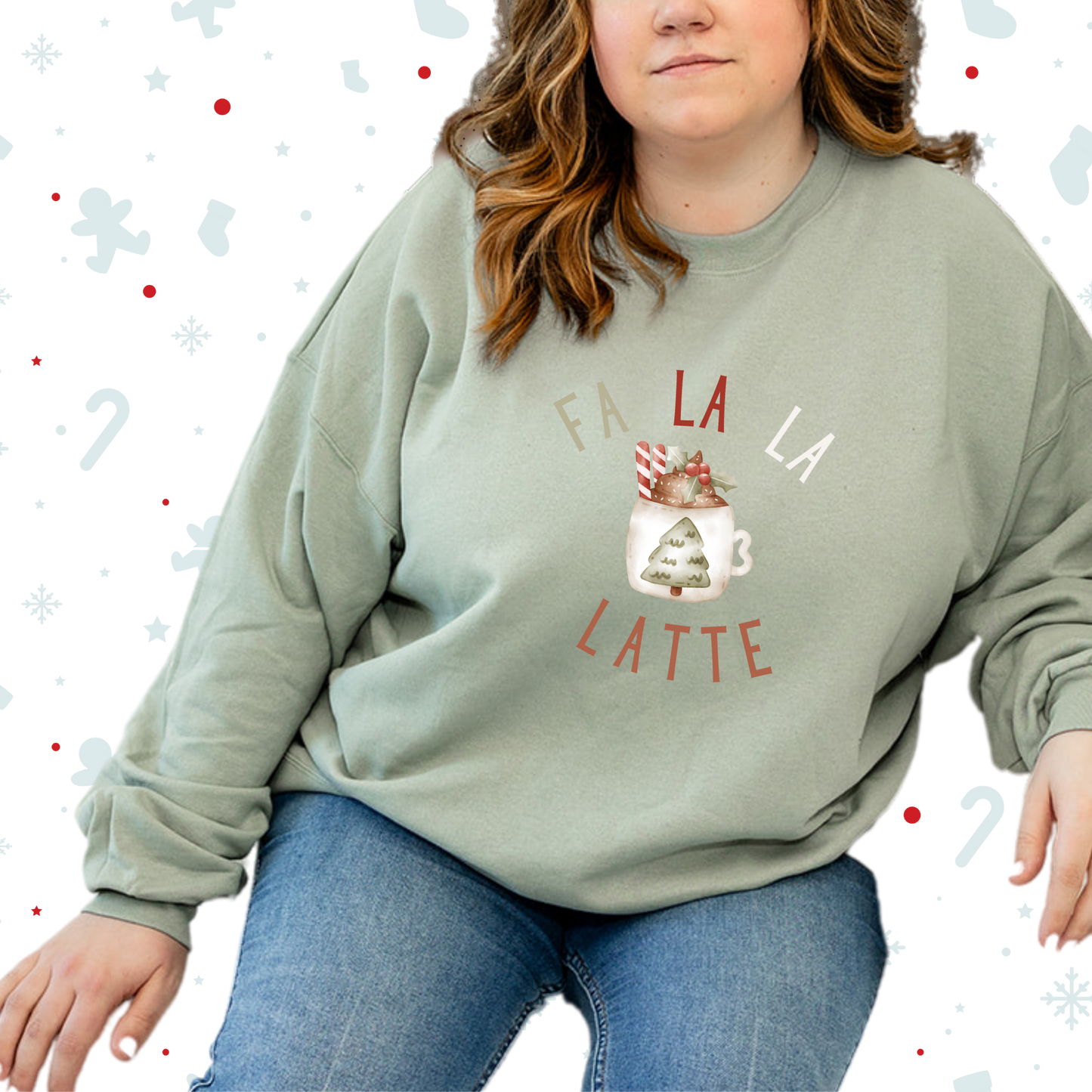 Fa La La Latte Crewneck