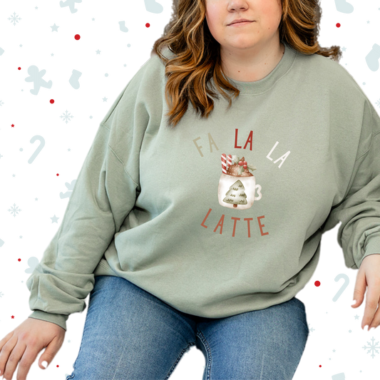 Fa La La Latte Crewneck